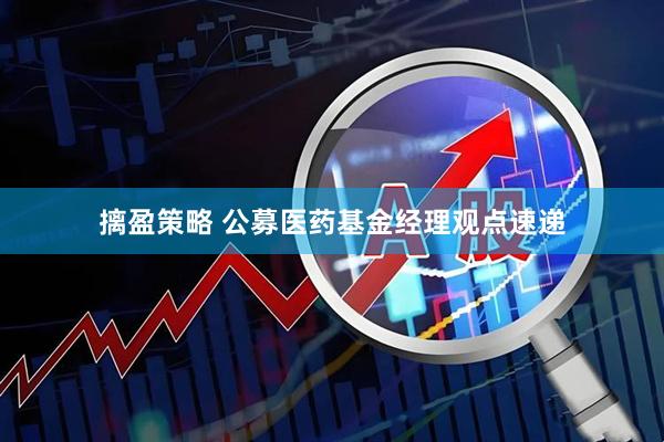 摛盈策略 公募医药基金经理观点速递